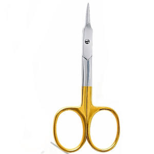 Tijeras profesionales de alta calidad con hoja curva para uñas, herramienta de belleza para manicura y pedicura de cutículas de acero inoxidable - Product Image 3