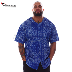 Maillot de Baseball vierge OEM, haut de gamme, simple, à la mode, bon marché, vente en gros - Product Image 6