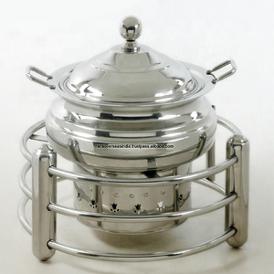 Chafing Dish <b>Buffet</b> Set ROund Stainless Steel Chafer for Catering Upgraded Chafers and <b>Buffet</b> Warmer Set - Product Image 1