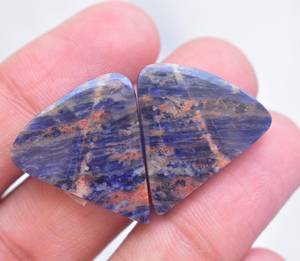 Cabujones de colores azules, varios colores, naturales - Product Image 5