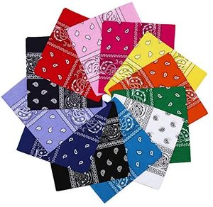 Foulards bandana personnalisés vente en gros de haute qualité double face imprimé paisley marque de luxe femmes foulard bandanas - Product Image 5