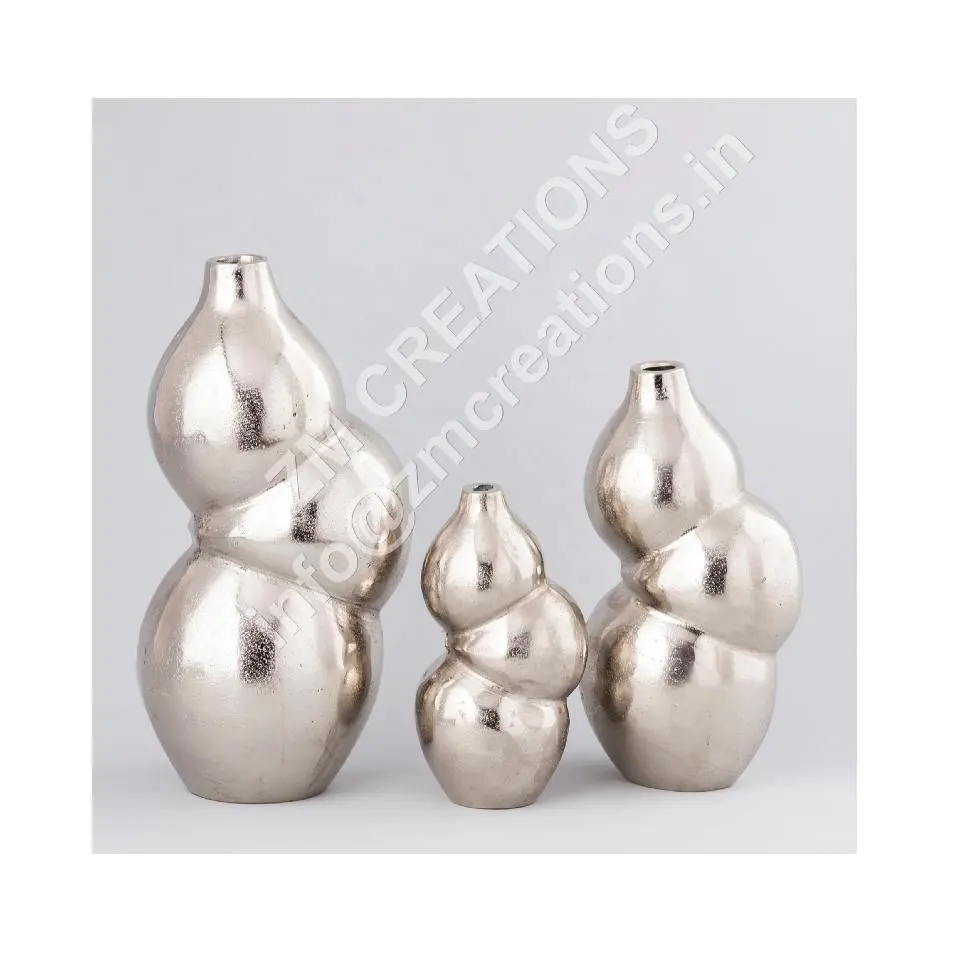 Floral Vase Metal Handmade Pots Decorative Modern Flower Vase For Home Decoration Best Selling Vase Trending Country Style