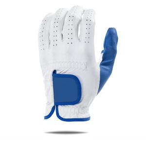 Ultra-Thin Cabretta Sheepskin Leather Left Hand Golf <b>Gloves</b> for Men with Custom Logo <b>Moisture</b> Wicking & Durable Fit - Product Image 1