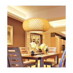 Le plus chaud de Conception lustre Arrivée Traditionnels Tissés À La Main Naturel lampes De Table En Bambou de Haute Qualité En Osier Abat-Jour - Product Image 5