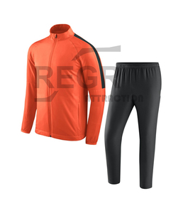 Wholesale OEM Fitted Sweatsuit Tracksuit Zipper Hoodies Jogging Men Jogger <b>Track</b> <b>Suit</b> - Product Image 3