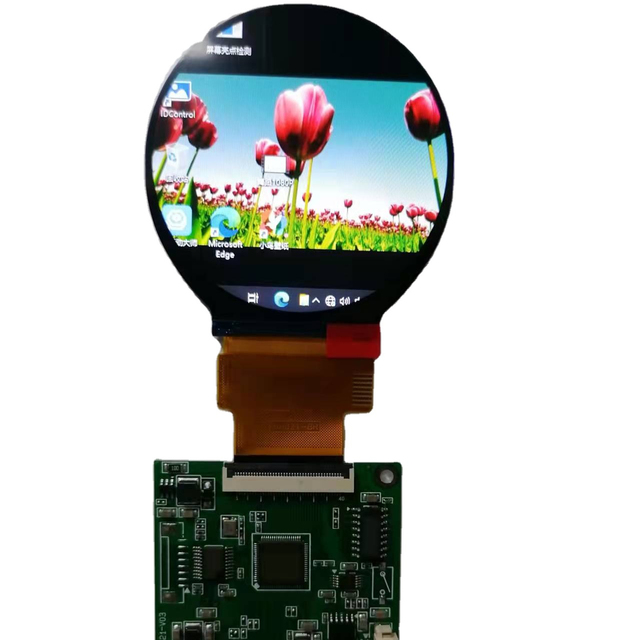 Mini Size 2.1" 2.47" 3.4" HDM1 Android USB WIFI Round LCD Panel Modul with Lcd Display Control Board for Digital Signage