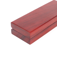 Easy — boîte en bois lisse, sensation de bois, de haute qualité, cadeau personnalisé, en vrac, étui à stylo unique, emballage en bois, boîte à crayons