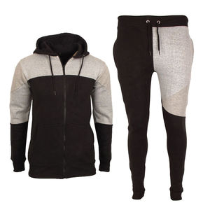 Chándal Sudadera Cremallera 100% Algodón Traje de jogging para hombre Traje de chándal con cremallera para hombre Conjunto de 2 piezas para hombre Su propio diseño - Product Image 3