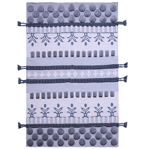 พรมถักลายดีไซน์ทันสมัยวัสดุผ้าฝ้ายขนสัตว์สไตล์หรูหราสำหรับใช้ในห้องน้ำ - Product Image 1