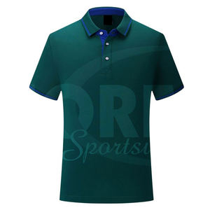 Polos de manga corta de Color sólido OEM más vendidos, alta calidad, precio de fábrica directo personalizado, técnica de impresión oscura, Polo de Golf - Product Image 5