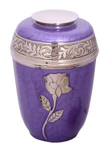 URNA CREMACIÓN DISEÑADOR NÍQUEL ESMALTADO BLANCO - Product Image 6