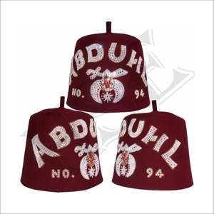 Regalia masónica Fez-HSE - Product Image 1