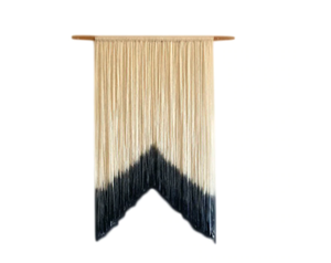 Colgante de pared de macramé orgánico hecho a mano, calidad estándar Natural, respetuoso con el medio ambiente, decoración para el hogar - Product Image 1