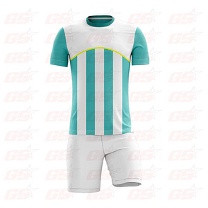 Tùy Chỉnh Retro Phong Cách Màu Xanh Lá Cây Dành Cho Người Lớn Bóng Đá Jersey Đặt Nhanh Chóng Khô Thăng Hoa In Đội Logo OEM Dịch Vụ Có Sẵn - Product Image 5