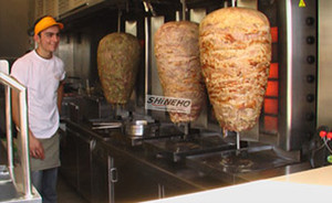 Máquina Manual de kebab para barbacoa, modelo <span class=keywords><strong>doner</strong></span> ps400h, suministro de fábrica de alta calidad - Product Image 6