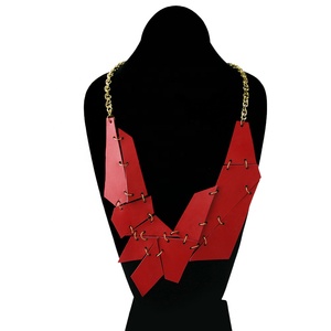 Gargantilla africana con cordón de piel sintética multicolor de bajo precio para bodas y regalos cristianos joyería de moda - Product Image 5