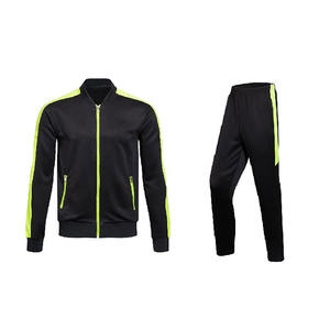Chándal de poliéster 100% de alta calidad para hombre, conjunto de invierno, ropa de gimnasio para uso al por mayor de Fitness - Product Image 2