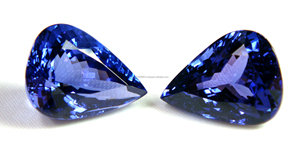 Piedra Natural de tanzanita en forma de pera, piedras preciosas sueltas, corte de pera de alta calidad, 100%, piedra Natural Original de tanzanita OEM - Product Image 3