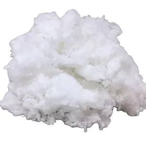 Отходы полиэфирного волокна белого цвета 100% полиэстера по лучшей цене во Вьетнаме Флоренция