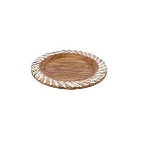 Chargeur en bois d'acacia naturel, plaque de chargement pour restaurants, mariages, taille personnalisable et offre spéciale - Product Image 1