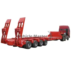 VEHICLE MASTER Extendable Lowbed Truck Trailer