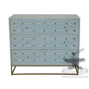 Cómoda de hueso e incrustaciones con base de marco de metal duradero para cocina Uso en comedor de hotel al aire libre - Product Image 5