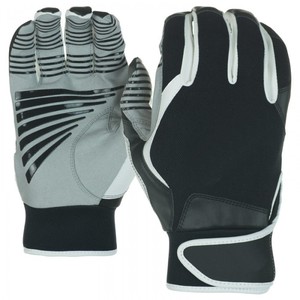 Guantes de bateo de béisbol personalizados, diseño de cuero genuino de la mejor calidad de paquistaní, venta al por mayor - Product Image 2