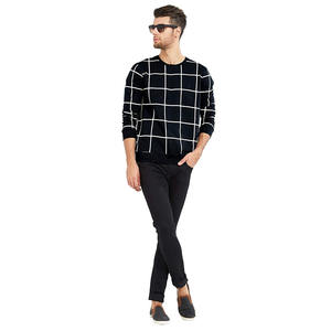 Col rond hommes manches longues pour hommes Streetwear personnalisé coton Sublimation t-shirt à manches longues en coton col rond fitness t-shirt - Product Image 3