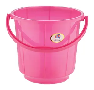 Bucket With Plastic Handle 16 Litres Round shape water Plastic Bucket with Wire plastic Bale Handle