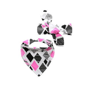 Bebé baberos Bandana último diseño 100% algodón orgánico Digital impreso bebé baberos Bandana - Product Image 1