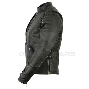 Blouson en cuir pour homme, véritable peau d'agneau, matériel de qualité supérieure, fait en gros, à la mode, 2022 - Product Image 6