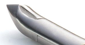 Pinzas para uñas rusas chapadas en oro hechas con acero inoxidable alemán cuchillas afiladas duraderas pinzas para cutículas de manicura para belleza - Product Image 5