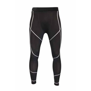 Leggings de sport sans couture élastiques de haute qualité, personnalisés avec un logo, pour hommes, durables, respirants, en spandex/polyester, pour l'entraînement physique et le yoga - Product Image 6