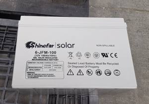 แบตเตอรี่เจล Shinefar 12v 20ah แบตเตอรี่แบบ Deep Cycle 2v 72v - Product Image 2