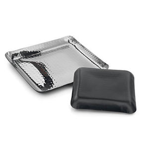 ชุดจานชามสแตนเลสทรงสี่เหลี่ยมสำหรับร้านอาหารและโรงแรมคิงส์ถาดเสิร์ฟอาหารทรงสี่เหลี่ยมสไตล์คลาสสิก - Product Image 5