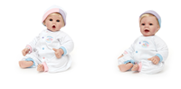 Silicone de qualité alimentaire souple pour poupée de bébé reborn faite à la main, corps entier, fille/garçon