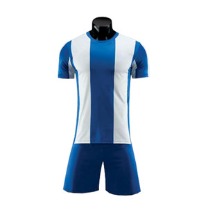 Uniforme de fútbol con diseño de transición de color degradado Uniforme de fútbol con camiseta ajustada para un aspecto moderno - Product Image 2