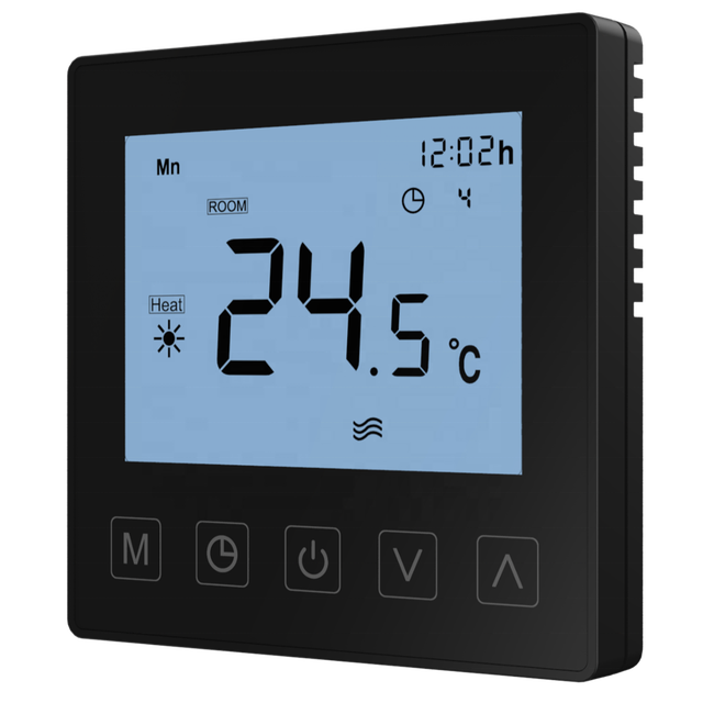 2&4Pipe WiFi Fan Coil Thermostat Temperature Controller for Air Conditioner Heating and Cooling Thermostat