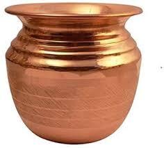 Pure Copper Lota In Water Pots At Wholesale Price Rounded & Curved Design from best Manufacturer From India - Product Image 3