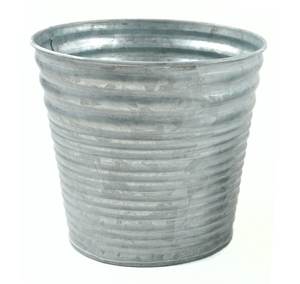 Macetas de Estilo Lujoso, Forma Redonda, Macetas Galvanizadas para Interiores, Macetas y Jardineras - Product Image 6