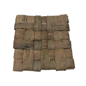 ผ้าปูโต๊ะทรงสี่เหลี่ยมสไตล์หรูหรา,แผ่นปูโต๊ะหวายถักผักตบชวาสไตล์โบราณสำหรับตกแต่งห้องครัวบ้าน - Product Image 6