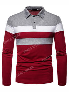 Polo de media manga con botones para hombre, camisa de calidad prémium con dos botones - Product Image 2