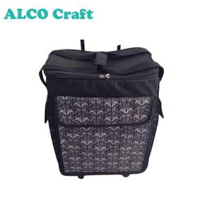 Big Storage Elegant Pattern <b>Craft</b> Hobby <b>Trolley</b> for Scrapbooking Organizer - Product Image 1