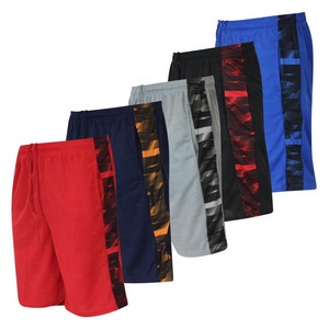Pantalones Cortos Deportivos para Hombre, Diseño Personalizado, 100% Poliéster, Transpirables, de Secado Rápido, Cintura Elástica, Casuales, para Playa y Verano - Product Image 1