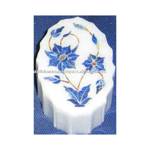 กล่องของขวัญหินอ่อนอินเดียสำหรับตกแต่งบ้าน - Product Image 1