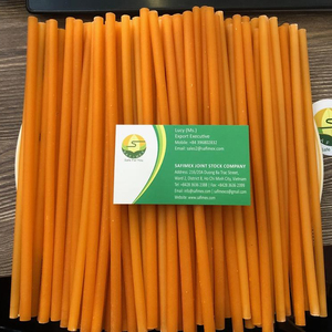 High Quality 100% Eco-friendly Rice <b>Straws</b> Colorful Biodegradable Disposable <b>Drinking</b> Edible <b>Straws</b> - Product Image 6