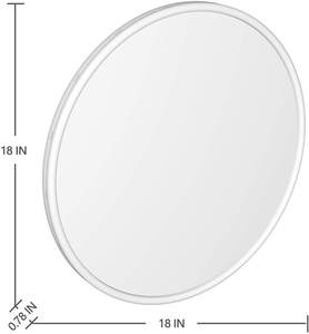 KSN Modern Gold Double Vanity <b>Mirror</b> Unique <b>Circular</b> Beveled Glass Bedroom <b>Bathroom</b> Farmhouse Wall <b>Mirror</b> - Product Image 4
