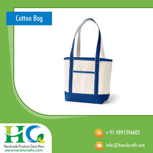 กระเป๋าผ้าฝ้ายผลิตจากอินเดีย,กระเป๋าโท้ทผ้าฝ้ายเป็นมิตรต่อสิ่งแวดล้อมดีไซน์ทันสมัยสำหรับจำหน่ายในราคาที่ดีที่สุด - Product Image 2