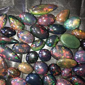 Opale noire, opale de feu - Product Image 5