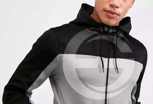 Ripped Hoodie Zipper Hoodie Men's Sweatshirts Hoodie Custom Cotton - Product Image 5